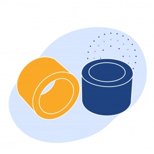 Втулка бронзовая 95 мм БРАЖМЦ