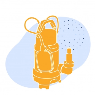 Дренажный насос центробежный погружной ЦМК 80-70 Уралгидропром ЦМК