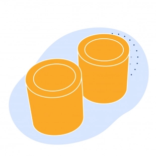 Капролоновая втулка 150х1400 мм серая ПА 6-МДМ