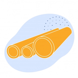 Труба нержавеющая электросварная 76х1.4 мм 04Х17Т ГОСТ 11068-81