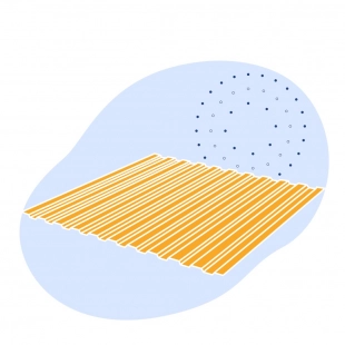 Профнастил универсальный НС60-0.65 12 м RAL 3005