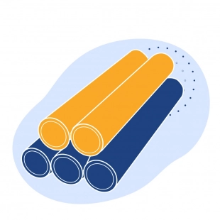 Труба стальная электросварная прямошовная 63 мм Ст08 ГОСТ 10707-80
