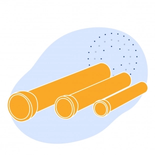 Стеклопластиковая труба обсадная 63х7.1 ГОСТ Р 53201-2008