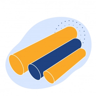 Труба ПНД водопроводная 90х15 мм SDR 6 ПЭ 100 ГОСТ 18599-2001