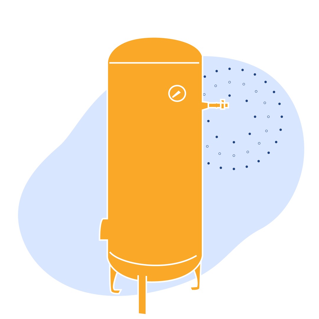 Ресивер 0.25 м3 1 МПа