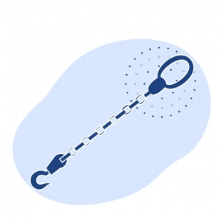 Строп цепной 1сц 4 м 12.5 т