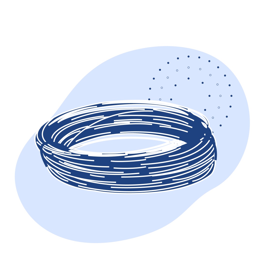 Кабель монтажный 7х1 мм2 МКЭШвнг(А)-LS безгалогенный