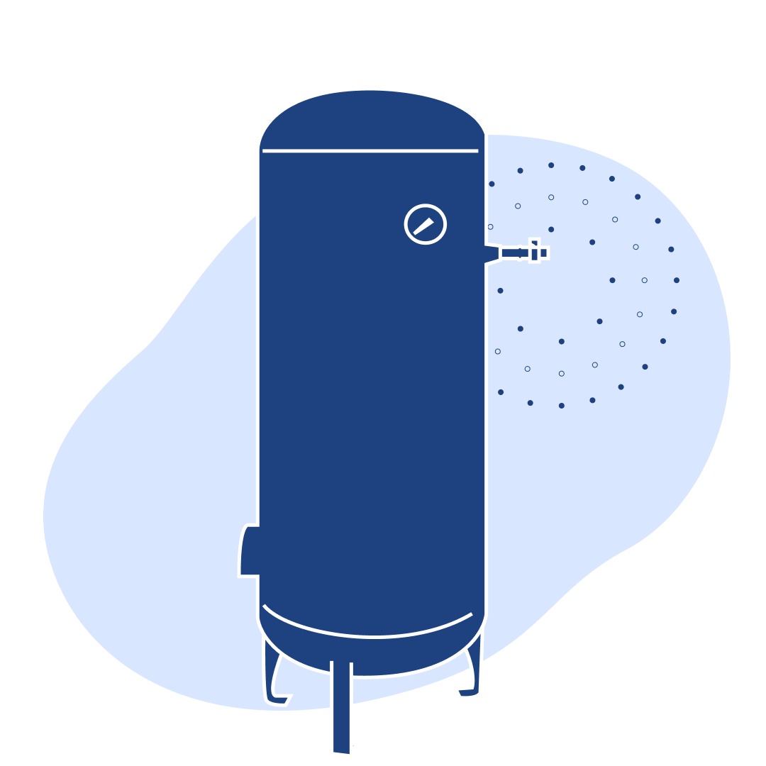 Ресивер 0.25 м3 1 МПа